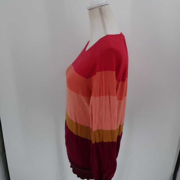 Mossimo Women's Colorful Striped Sweater Size XL - Picture 5 of 7